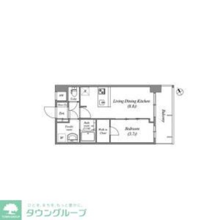 アドバンス名古屋シュテルンの物件間取画像